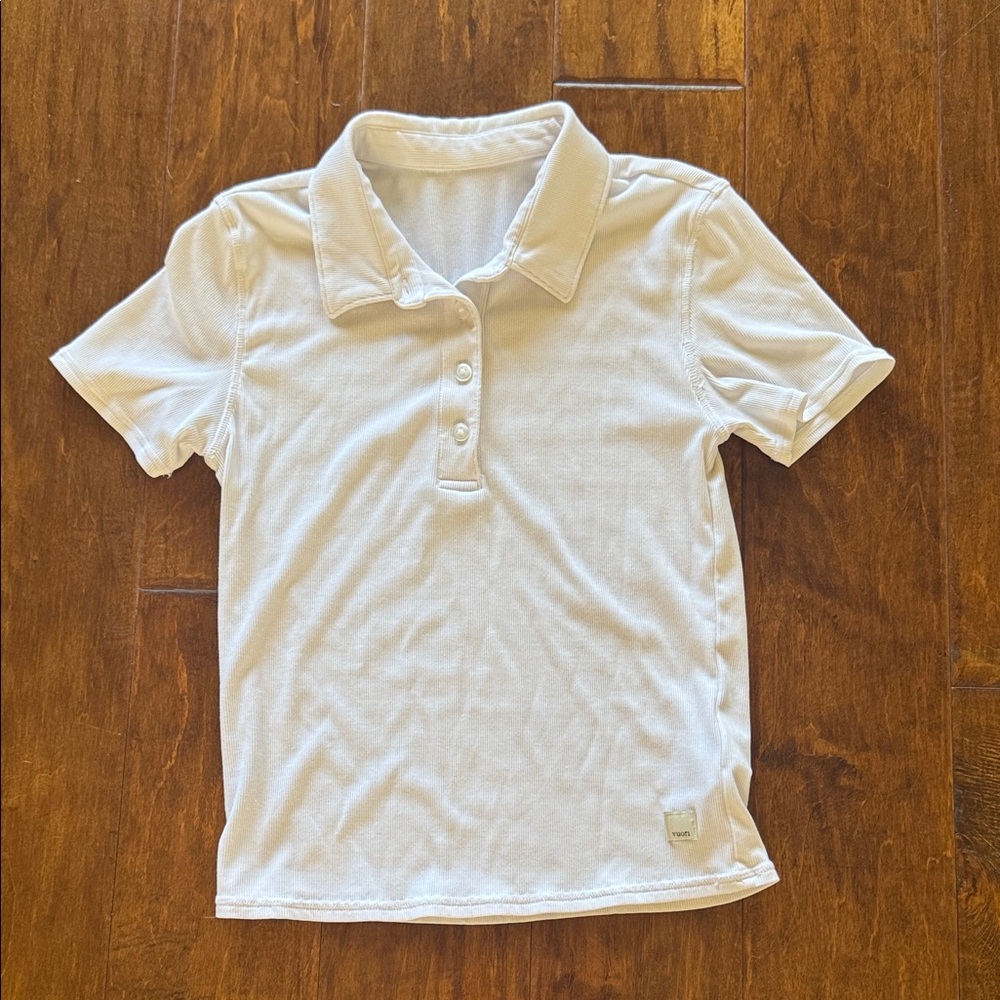 Vuori White Polo Shirt
